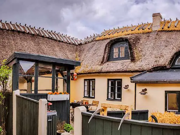 Billede af tække arbejde vi har lavet